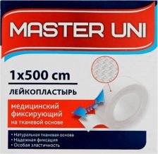 Мед.аксессуар Master Uni Лейкопластырь РФ тканевый фиксирующий 1х500 см