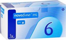 Мед.аксессуар Novo Nordisk Игла для шприц-ручек одноразовая novofine, 6 мм x 0.25 мм, размер: 31G, 100 шт