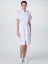 Медицинская одежда и обувь Факел Женский халат Сансара-005 MedLine, белый -66, рост 158-164 87480646.013