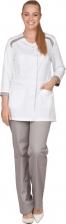 Медицинская одежда и обувь ГК Спецобъединение Костюм МИРАЖ, белый/светло-серый, р. 88-92, рост 170-176 Кос 740/ 88/170