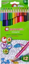 Мел Baramba Карандаши цветные 12 цветов 8412027004091