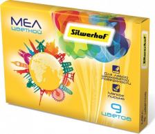 Мел Silwerhof Упаковка мела цветного Солнечная коллекция 882086-09, 9 цветов 20 шт./кор