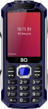 Кнопочный телефон BQ 2817 Tank Quattro Power, 4 SIM, синий