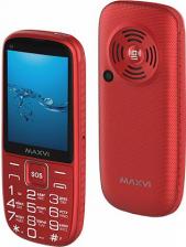 Кнопочный телефон Maxvi B9, Red