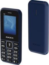 Кнопочный телефон Maxvi C30, Blue