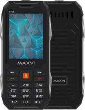 Кнопочный телефон Maxvi T101, Black