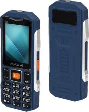 Кнопочный телефон Maxvi T20, Blue