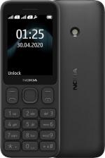 Кнопочный телефон Nokia 125, Black