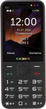 Кнопочный телефон Texet TM-315, Black/Red