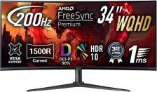 Монитор Acer XZ340CURX2bmiipphx [34", 3440 x 1440, VA, 200 Гц, 1 мс, 21:9, 350 кд/м2, есть]