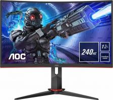 Монитор AOC C32G2ZE [32", 1920 x 1080, 240 Гц, 1 мс, 300 кд/м2, DVI, VGA, HDMI, DisplayPort]
