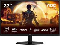 Монитор AOC Q27G42ZE [27", 2560 x 1440, IPS, 240 Гц, 1 мс, 16:9, 300 кд/м2, есть]