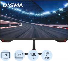 Монитор Digma 27P511F [27", 1920 x 1080, IPS, 180 Гц, 1 мс, 300 кд/м2, DisplayPort, HDMI]