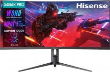Монитор Hisense 34G6K-PRO [34", 3440 x 1440, 180 Гц, 1 мс, 280 кд/м2, HDMI, DisplayPort]
