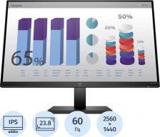Монитор HP P24q G4 [24", 2560 x 1440, IPS, 60 Гц, 5 мс, 250 кд/м2, VGA, DVI, HDMI, DisplayPort]