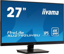 Монитор Iiyama ProLite XU2792UHSU-B1 [27", 3840 x 2160, IPS, 60 Гц, 4 мс, 300 кд/м2, HDMI, DisplayPort, VGA, DVI]
