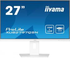Монитор Iiyama ProLite XUB2797QSN-W1 [27", 2560 x 1440, IPS, 100 Гц, 1 мс, 250 кд/м2, DisplayPort, HDMI]