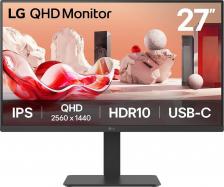 Монитор LG 27BA65QB-B [27", 2560 x 1440, IPS, 100 Гц, 5 мс, 16:9, 350 кд/м2]