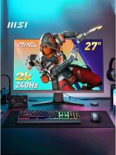 Монитор MSI MAG 274QF X24 [27", 2560 x 1440, IPS, 240 Гц, 250 кд/м2]