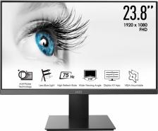 Монитор MSI Pro MP241X [23.8", 1920 x 1080, 75 Гц, 8 мс, 250 кд/м2, HDMI, VGA]