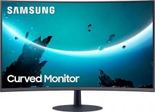 Монитор Samsung C32T550FDI [31.5", 250 кд/м2, 75 Гц, 4 мс, HDMI, DisplayPort, DVI, VGA, 1920 x 1080]