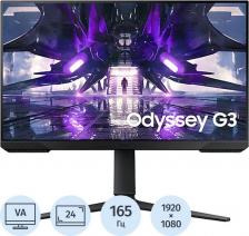 Монитор Samsung S24AG320NM [24", 1920 x 1080, 165 Гц, 1 мс, 250 кд/м2, HDMI]