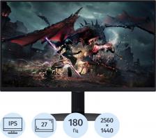 Монитор Samsung S27DG502EIXCI [27", 2560 x 1440, IPS, 180 Гц, 1 мс, 350 кд/м2, HDMI, DisplayPort]