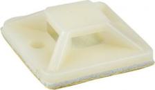 Монтажная площадка EKF plc-40x40-b Площадка самоклеящаяся (40х40мм.) черная (100шт.)