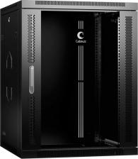 Монтажный шкаф Cabeus Телекоммуникационный настенный разобранный шкаф SH-05F-15U60/60-R-BK