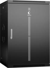 Монтажный шкаф Cabeus Телекоммуникационный настенный разобранный шкаф SH-05F-18U60/35m-R-BK