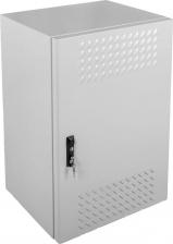 Монтажный шкаф ЦМО Шкаф коммутационный антивандальный ШТВ-НН-12.6.5-4ААА-Т1 настенный, металлическая передняя дверь, 12U, 620x600x530 мм