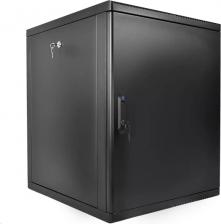 Монтажный шкаф ЦМО Шкаф, стойка Шкаф коммутационный настенный 15U 600x650мм пер.дв.металл направл.под закл.гайки 120кг черный 581мм 27.36кг 180град. 745мм IP20 сталь