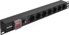 Монтажный шкаф Exegate Блок розеток ServerPro PDU-19H702 Al-7S-C14-SW-O