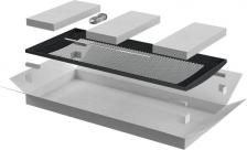 Монтажный шкаф ITK LINEA N Дверь перфорированная 800мм для шкафа 42U черная, цена за 1 шт