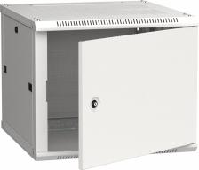 Монтажный шкаф ITK Шкаф коммутационный настенный 9U 600x600мм пер.дв.металл 2 бок.пан. 90кг серый 500мм 200град. 600мм IP20 IK10 сталь