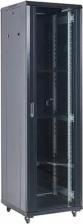 Монтажный шкаф Rexant Шкаф серверный напольный 42U 600x800мм пер.дв.стекл металл 2 бок.пан. направл.под винты 800кг черный 92кг 230град. 2054мм IP20 сталь