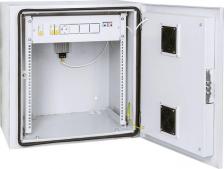 Монтажный шкаф TLK Настенный двухсекционный шкаф TWM-066060-M-GY