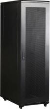 Монтажный шкаф TWT Шкаф напольный 19", 42U TWT-CBB-42U-6x10-P1 Business, 600x1000, черный, передняя дв. перфорир., задняя дв. распашная перфорир