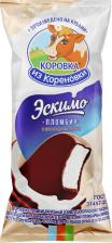 Мороженое Коровка из Кореновки Мороженое Пломбир Эскимо в шоколадной глазури 15% 70г