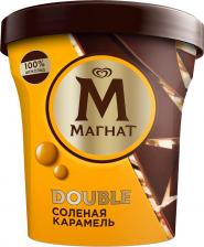Мороженое Magnat Мороженое Double Пинта соленая карамель с кусочками настоящего шоколада 310г