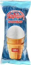 Мороженое Свитлогорье Мороженое Пломбир со вкусом ваниль 105г