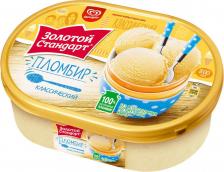Мороженое Золотой Стандарт Мороженое пломбир классический, 475 г