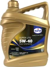 Моторное масло Eurol Super Lite 5W-40 4 л