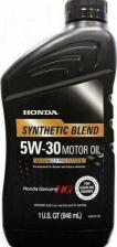 Моторное масло Honda Synthetic Blend 5W-30 0.946 л