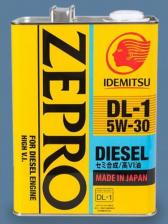 Моторное масло Idemitsu Zepro Diesel Dl-1 5W-30 1 л