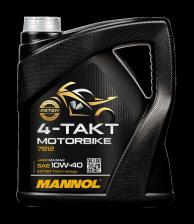 Моторное масло Mannol 4-Takt Motorbike 10W-40 4 л