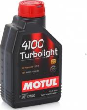 Моторное масло Motul 4100 Turbolight 10W-40 1 л – фото 1