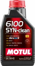 Моторное масло Motul 6100 SYN-CLEAN 5W-40 1 л
