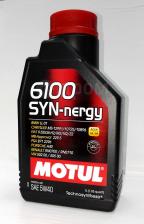 Моторное масло Motul 6100 Synergie+ 5W-40 1 л