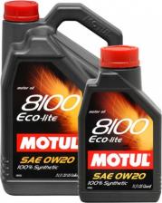 Моторное масло Motul 8100 Eco-lite 0W-20 1 л – фото 3